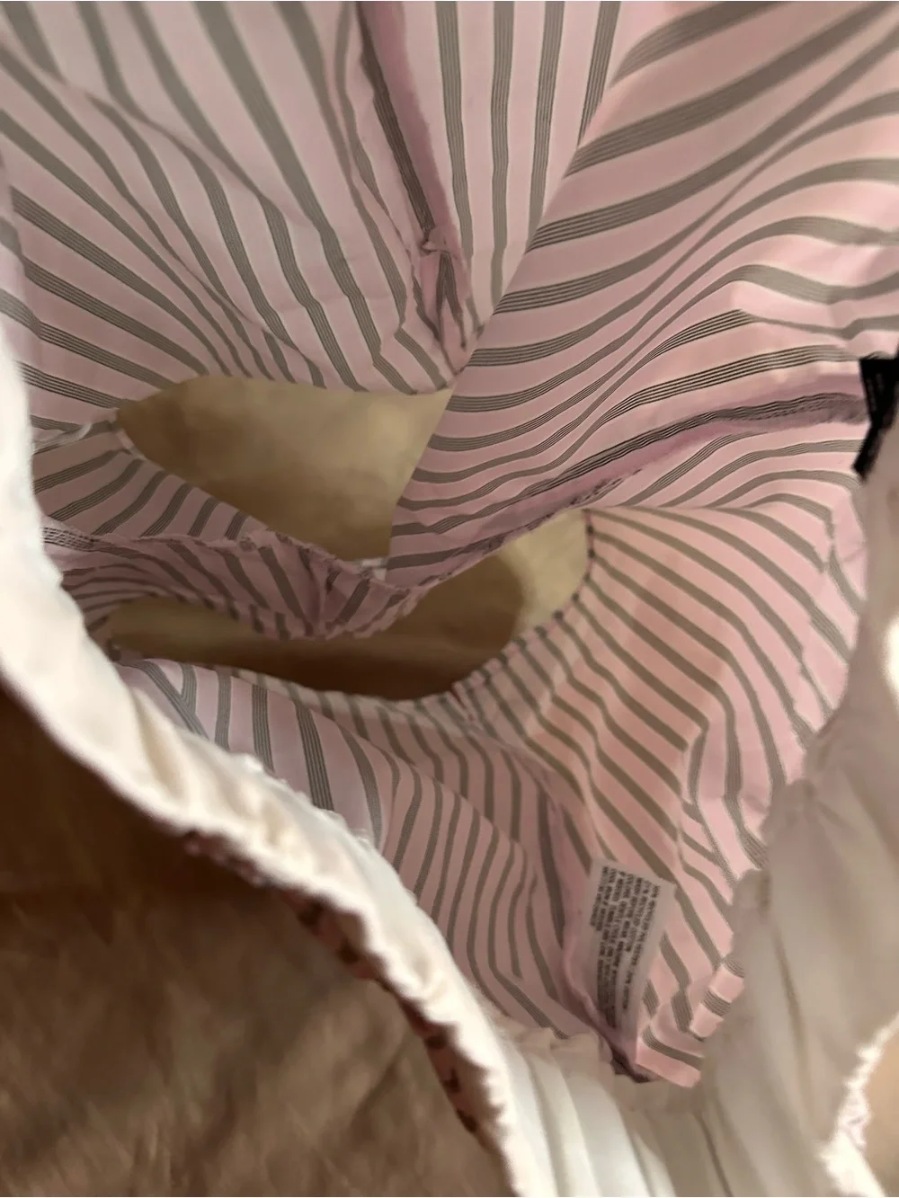 art class | Pink Striped Pajama Shorts / Girl Boxer Shorts | 10/12 youth